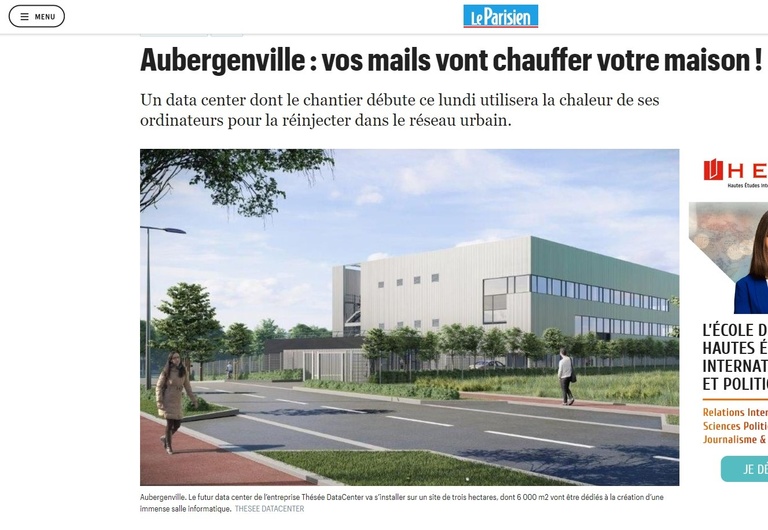 Sterenn Architecture - Le projet d'Aubergenvilles dans le Parisien